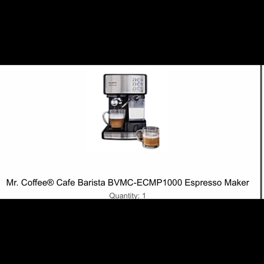 Mr.coffee cafe barista